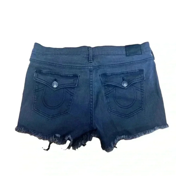 True Religion Keira Low Rise Dark Gray Great Condition Size 29 - Picture 2 of 2